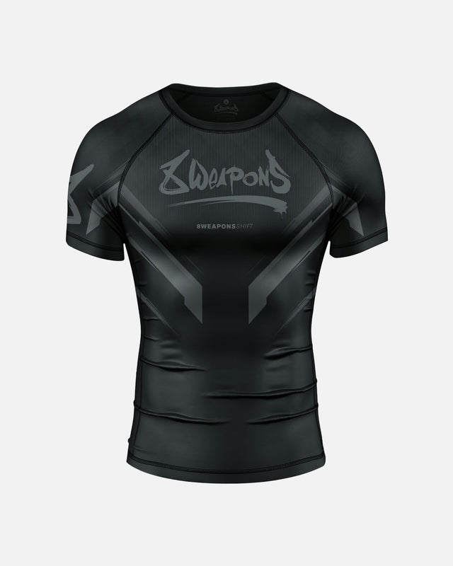 Rashguard 8 WEAPONS Shift – Nero Opaco