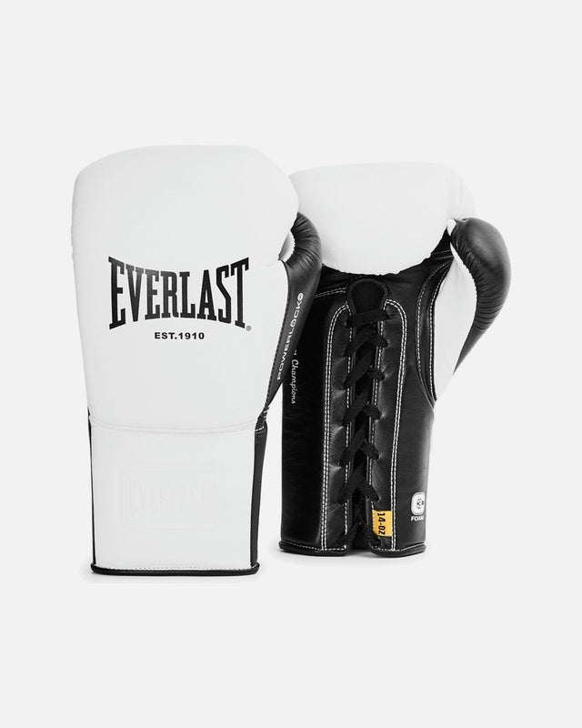 Everlast Boksehandsker Powerlock Pro OG - Hvid/Sort