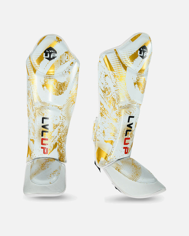 LVL UP Shin guards Stadium – White