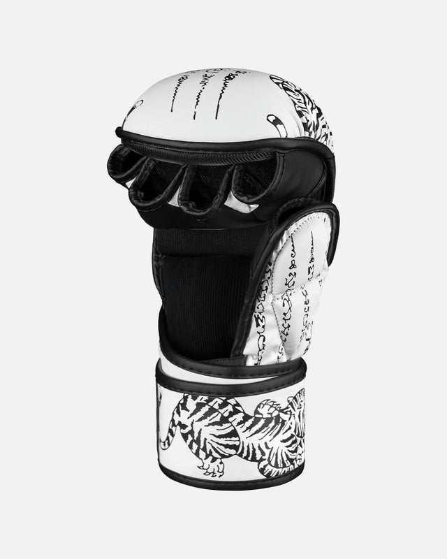 Gants de sparring MMA Phantom Athletics Muay Thai – Blanc