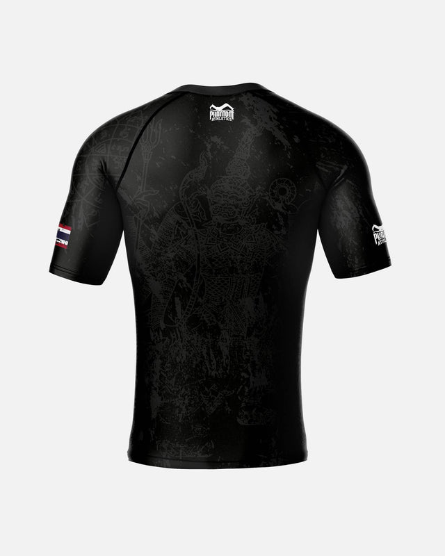 Phantom Athletics Rashguard Muay Thai – Sort/Grå