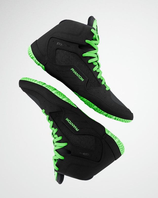 Botas de luta Phantom Athletics Tactic – Verde Neon