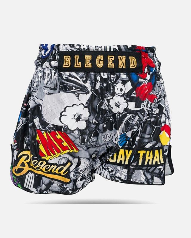 Blegend Muay Thai shorts Legend - Sort