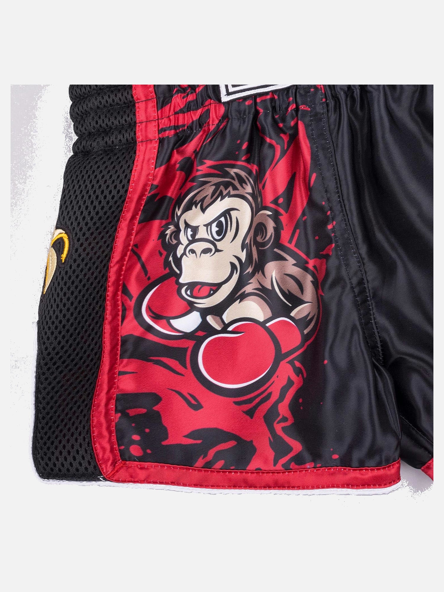 8 WEAPONS Muay Thai shorts Joe - Sort/Rød