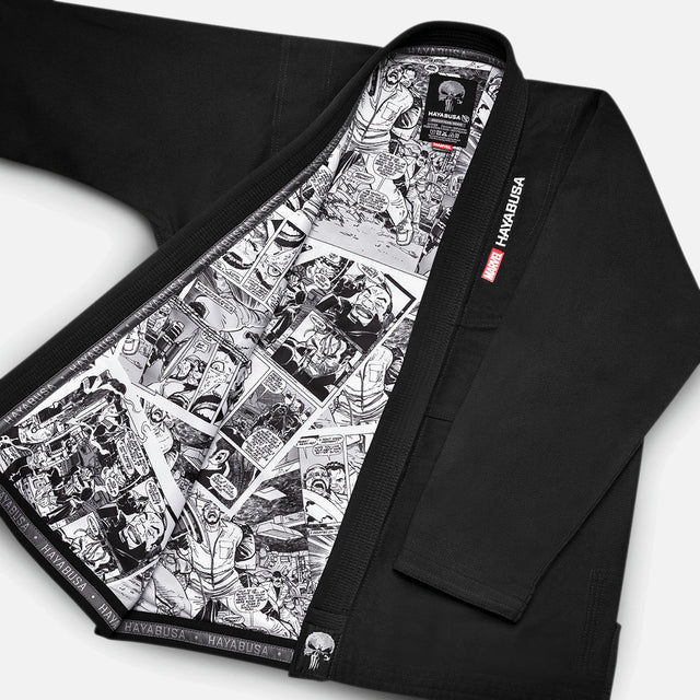 Kimono BJJ Marvel The Punisher – Czarne