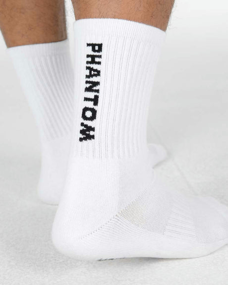Phantom Athletics Performance-strømper – hvid