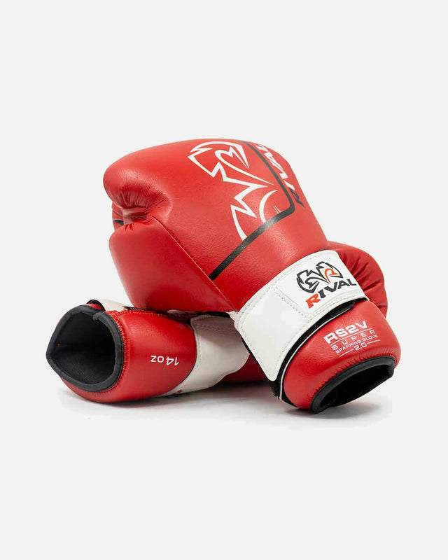 Rival Boksehandsker Super Sparring RS2V – Rød