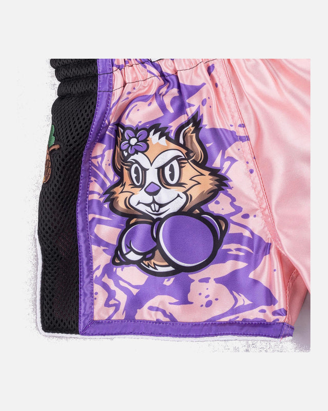 8 WEAPONS Muay Thai shorts Jenny - Lyserød
