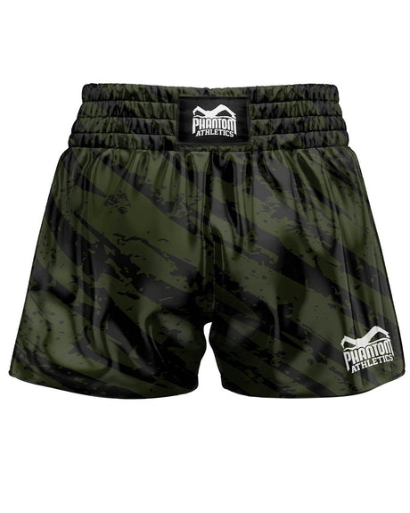 Phantom Athletics Muay Thai shorts Tiger Camo - Armygrøn