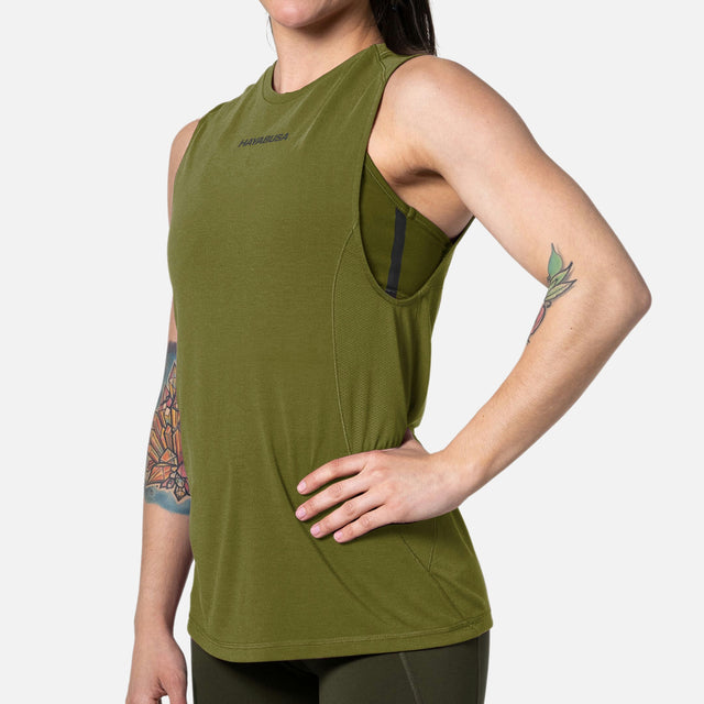Débardeur Hayabusa Femme – Vert olive