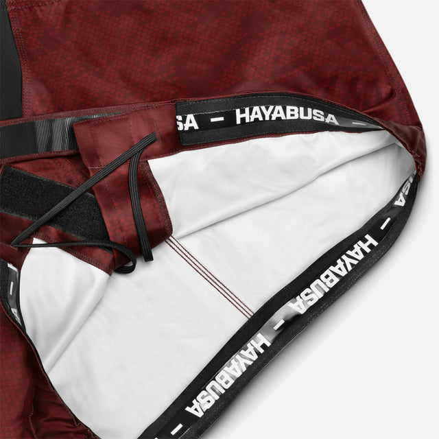 Hayabusa MMA-shorts Hex Mid-Thigh – Bordeaux