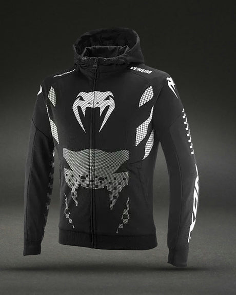 Jaqueta de motociclismo Venum x Ixon Touch-R – Preto/Branco