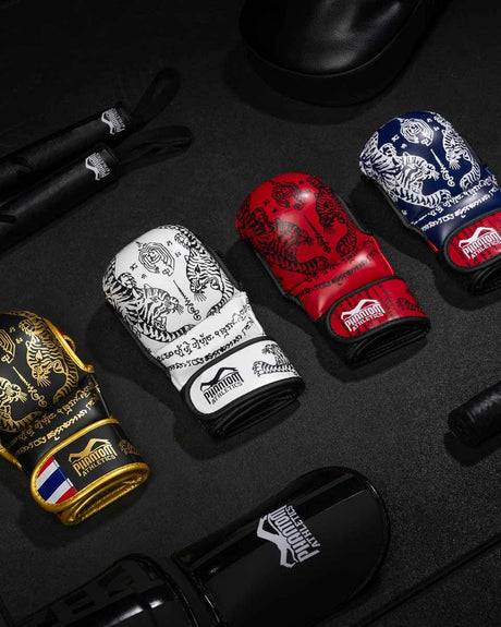Phantom Athletics MMA Handschoenen Sparring Muay Thai - Zwart/Goud