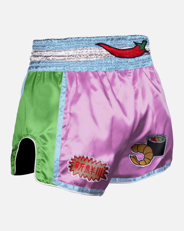 Pantalones de Muay Thai 8 WEAPONS Yummy – Rosa