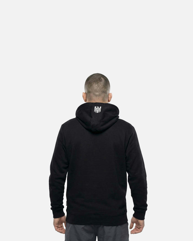 Sudadera con capucha Phantom Athletics Germany – Negro/Blanco