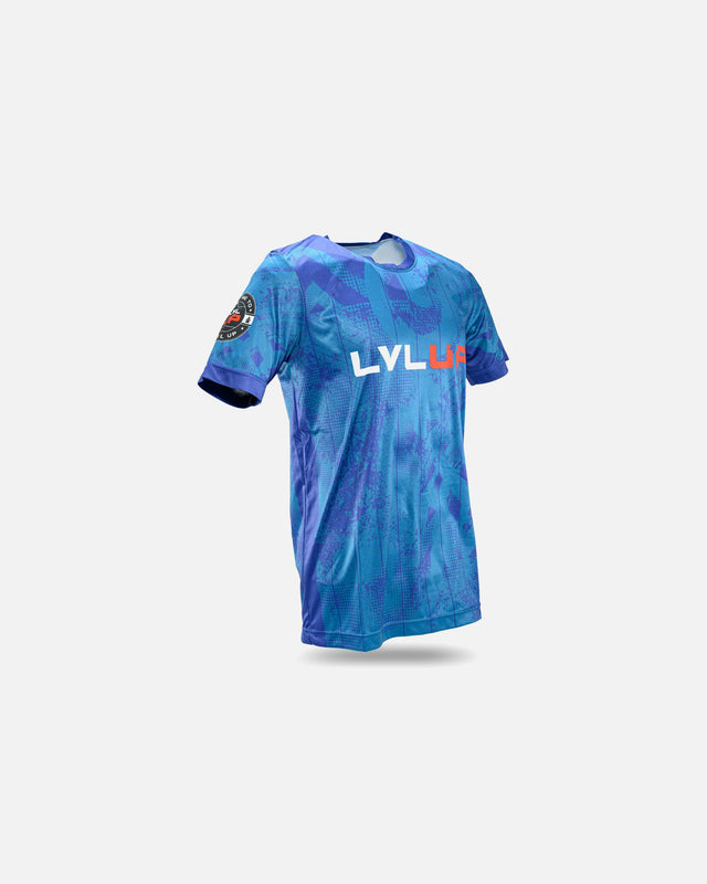 LVL UP Triko Stadium Tee – Modré