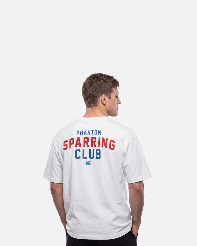 T-Shirt Phantom Athletics Sparring Club Oversize Heavy – Blanc