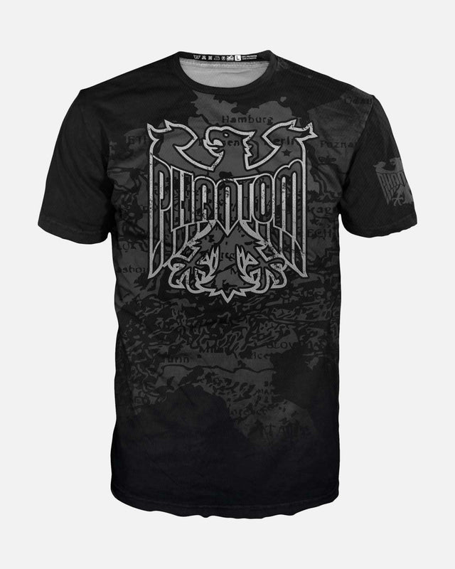 Phantom Athletics Trainingsshirt EVO Germany Silver Eagle - Sort/Grå