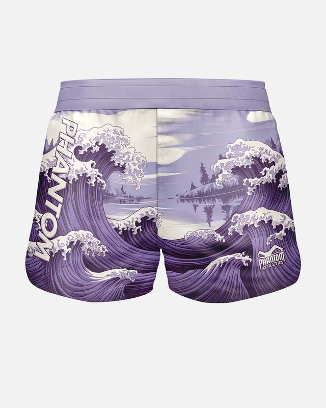 Calções de MMA Phantom Athletics FUSION-R Tsunami – Roxo
