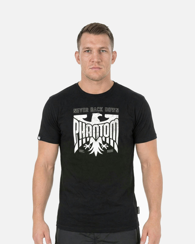 Tricou Phantom Athletics Germany Never Back Down – Negru