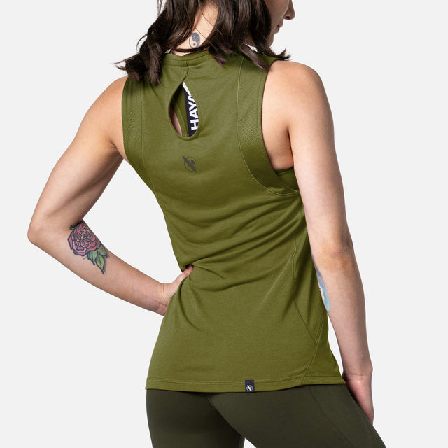 Débardeur Hayabusa Femme – Vert olive