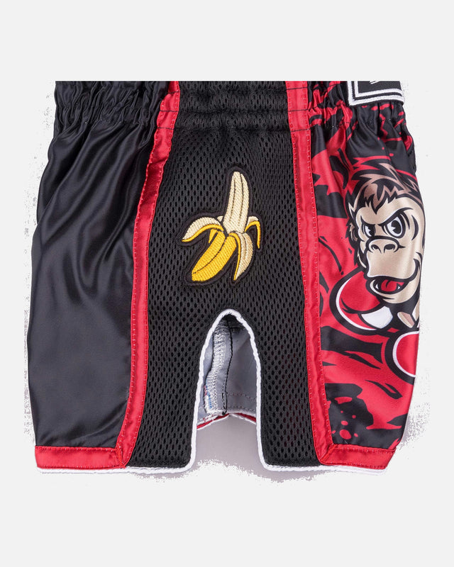 8 WEAPONS Muay Thai shorts Joe - Sort/Rød