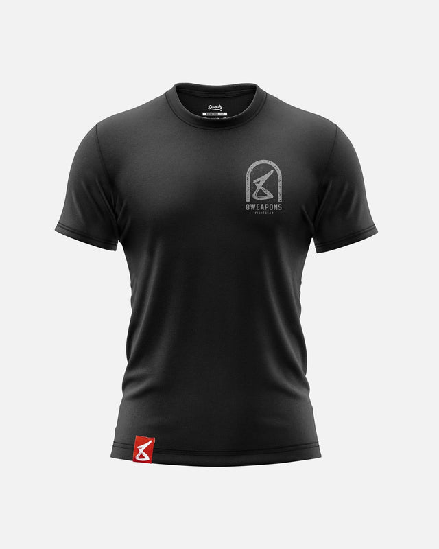 8 WEAPONS T-Shirt Tombstone – Schwarz