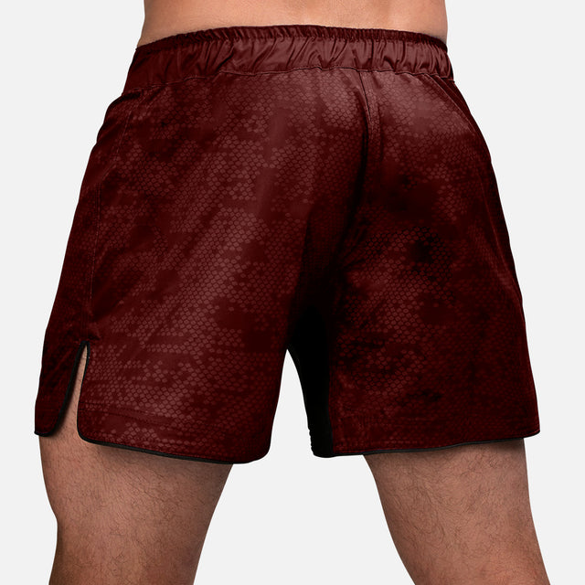 Hayabusa MMA-shorts Hex Mid-Thigh – Bordeaux