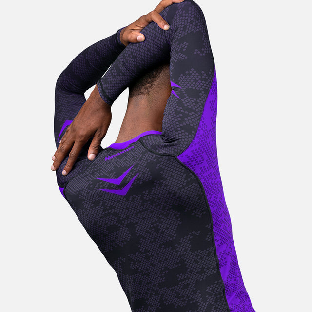 Rashguard Hayabusa Ranked Maniche Lunghe – Viola
