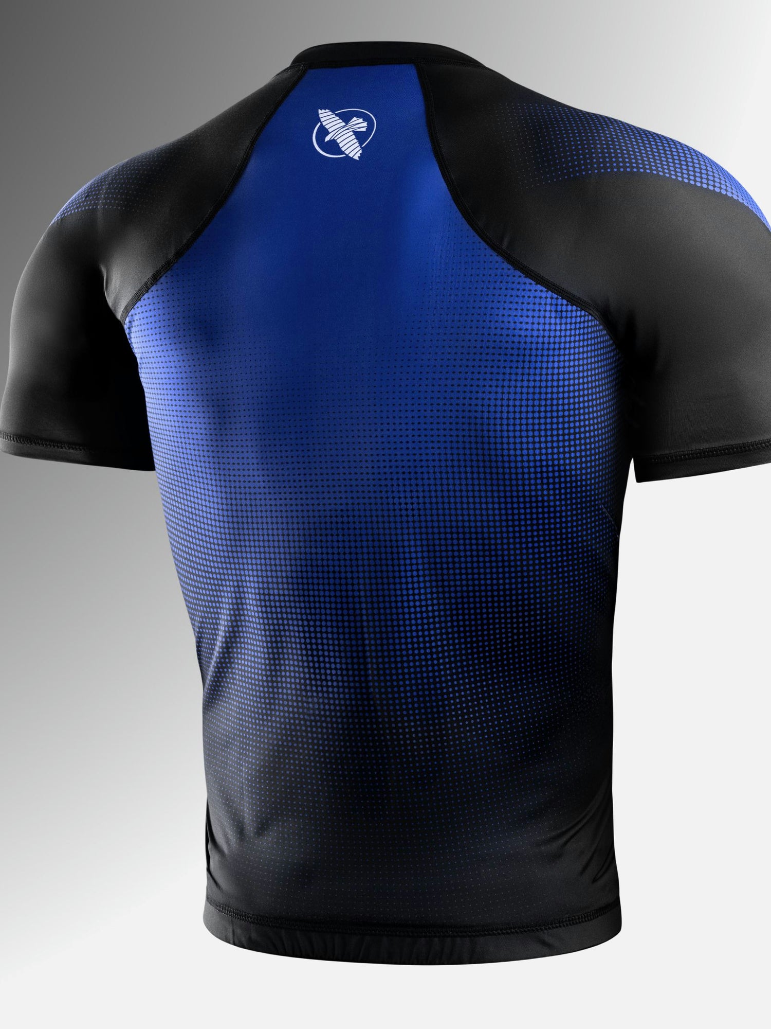 Hayabusa Rashguard Pro Ranked Kurzarm – Blau