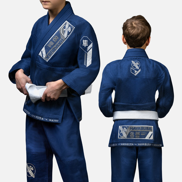 Hayabusa BJJ Kimono Ascend – Dětské – Námořnická modrá
