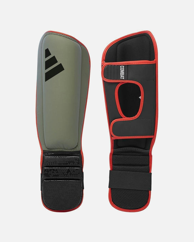 Adidas Skinnebensbeskyttere Combat 50 - Grøn/Sort