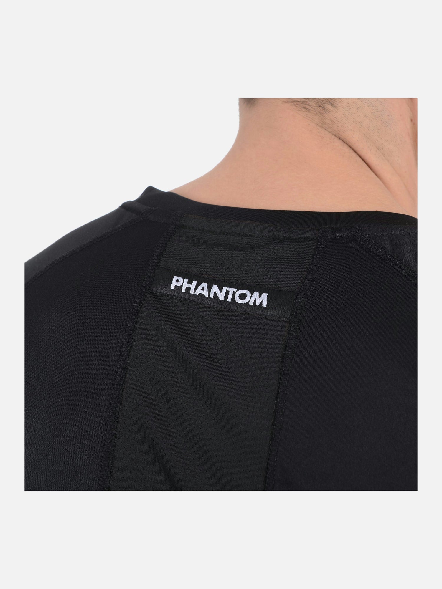 Phantom Athletics Trainingsshirt Tactic-V Lange Ärmel – Schwarz