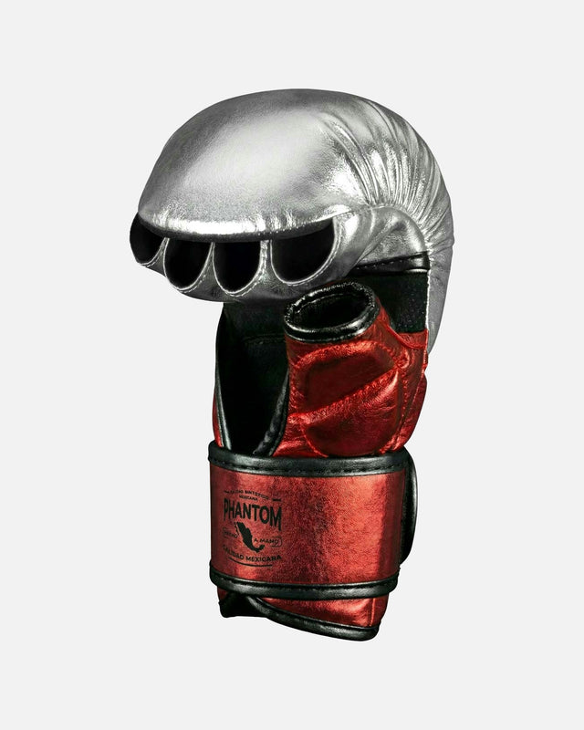 Phantom Athletics MMA Sparring Gloves Mexico – White/Green/Red
