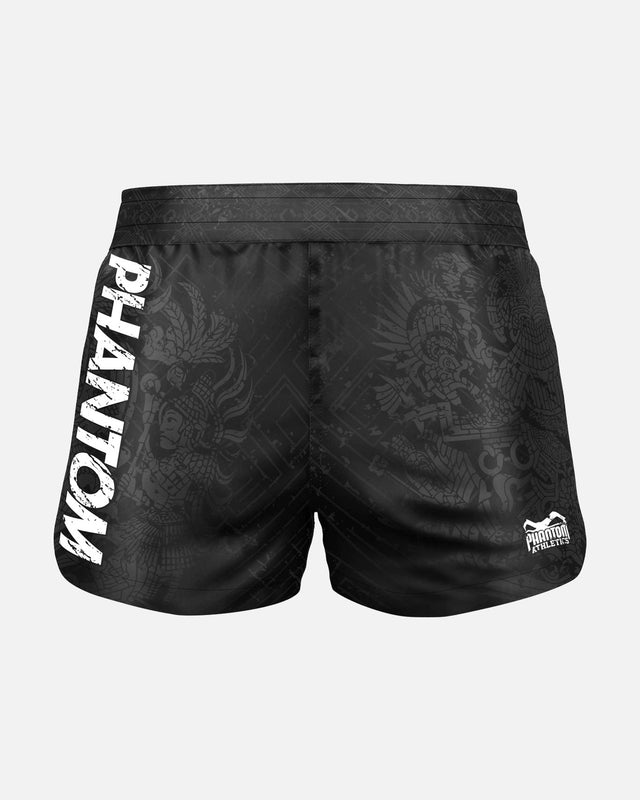 Phantom Athletics MMA-shorts Fusion Aztec – Sort/Grå