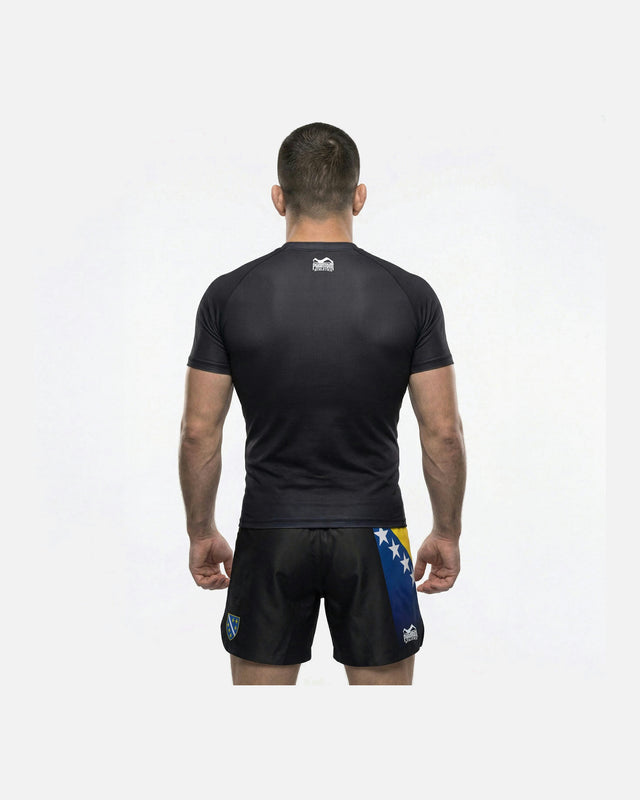 Shorts de MMA Phantom Athletics Fusion-R Team Bosnia – Rouge/Blanc/Bleu