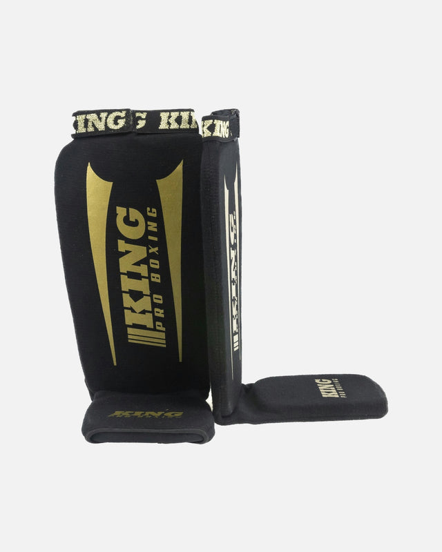King Pro Boxing Benskydd AMSG Pro – Svart