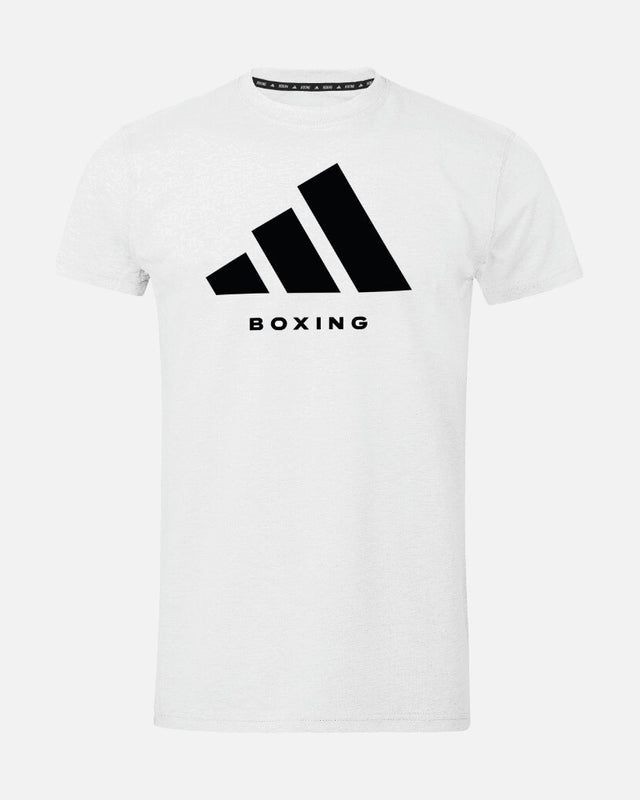 Adidas Triko Community Boxing – Bílé