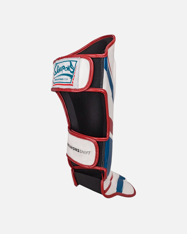 Paratibie 8 WEAPONS Shift – Bianco/Navy/Rosso