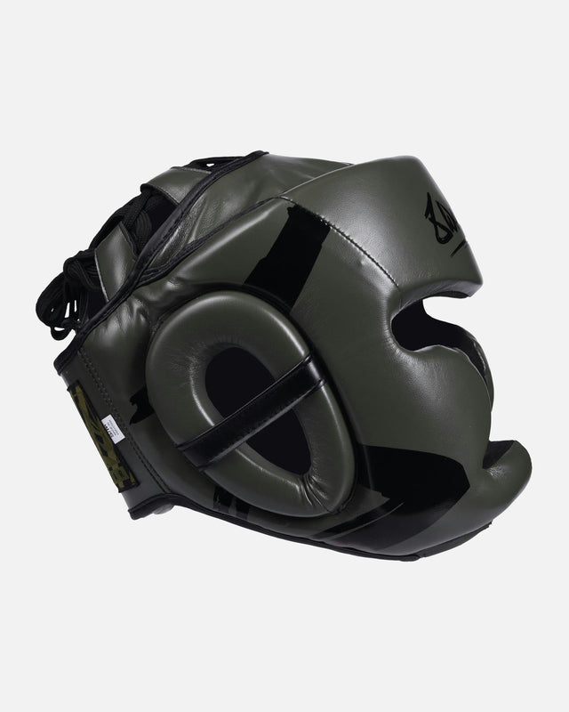 Casco da boxe 8 WEAPONS Unlimited – Oliva/Nero