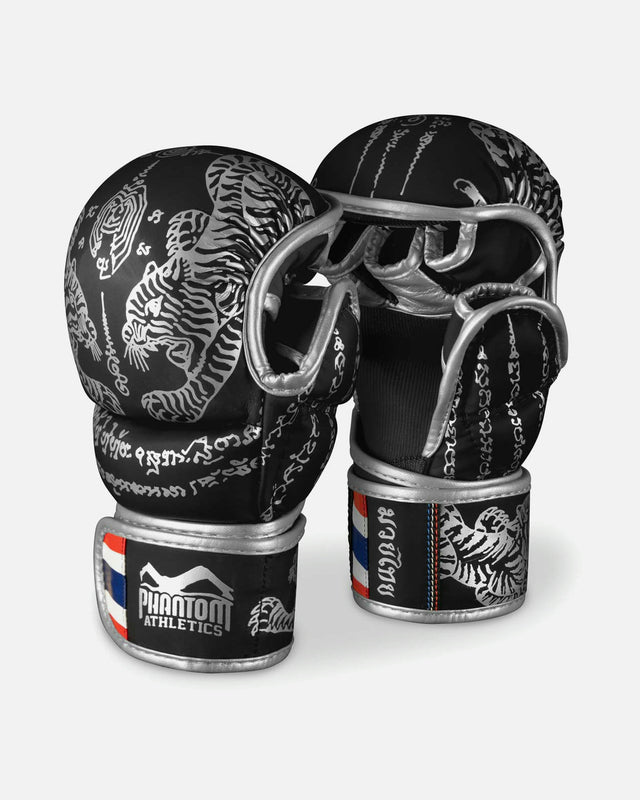 Guanti MMA da sparring Phantom Athletics Muay Thai – Nero/Oro