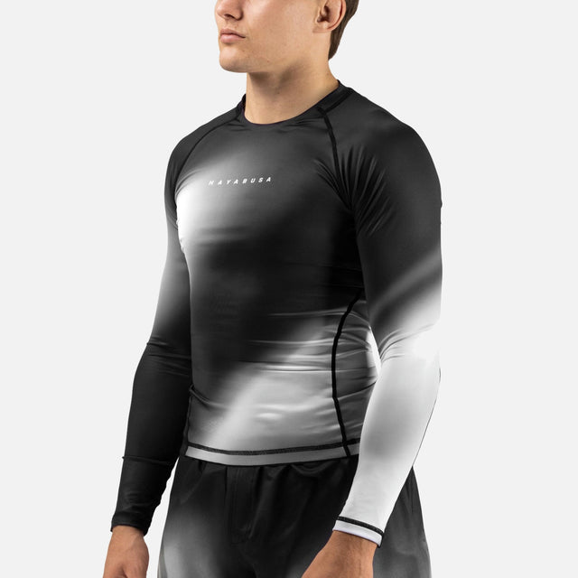 Hayabusa Rashguard Apex Nova Långa ärmar - Grå