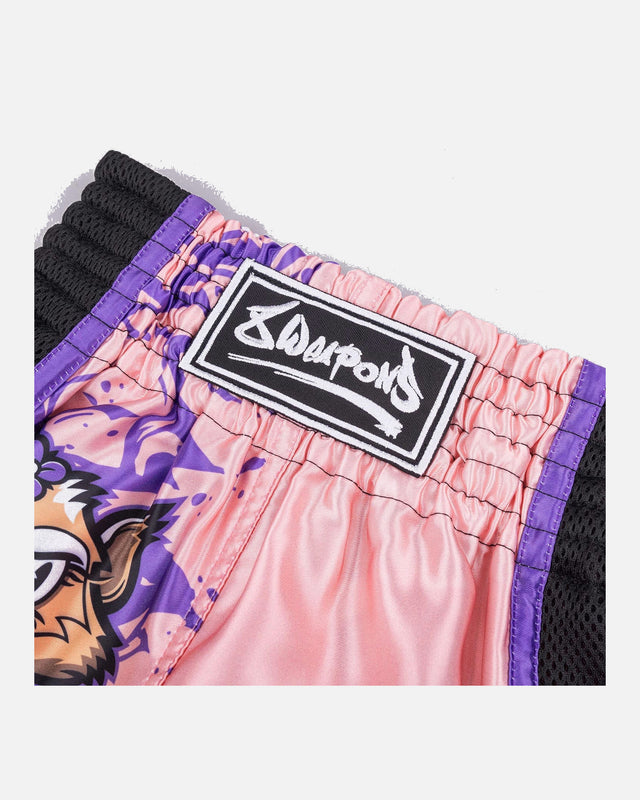 8 WEAPONS Muay Thai shorts Jenny - Lyserød