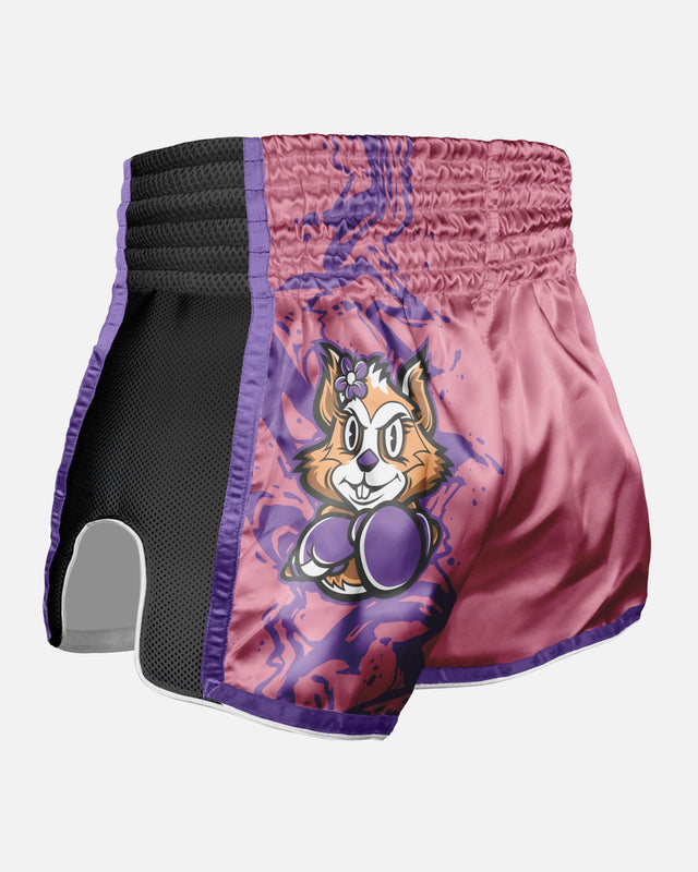 8 WEAPONS Muay Thai shorts Jenny - Lyserød