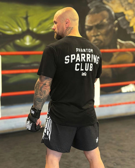 Camiseta Phantom Athletics Sparring Club Oversize Heavy – Negro