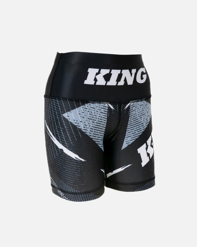 Pantaloncini a compressione King Pro Boxing Shadow 1 da donna – Nero