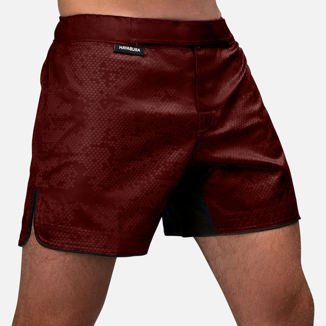Hayabusa MMA-shorts Hex Mid-Thigh – Bordeaux
