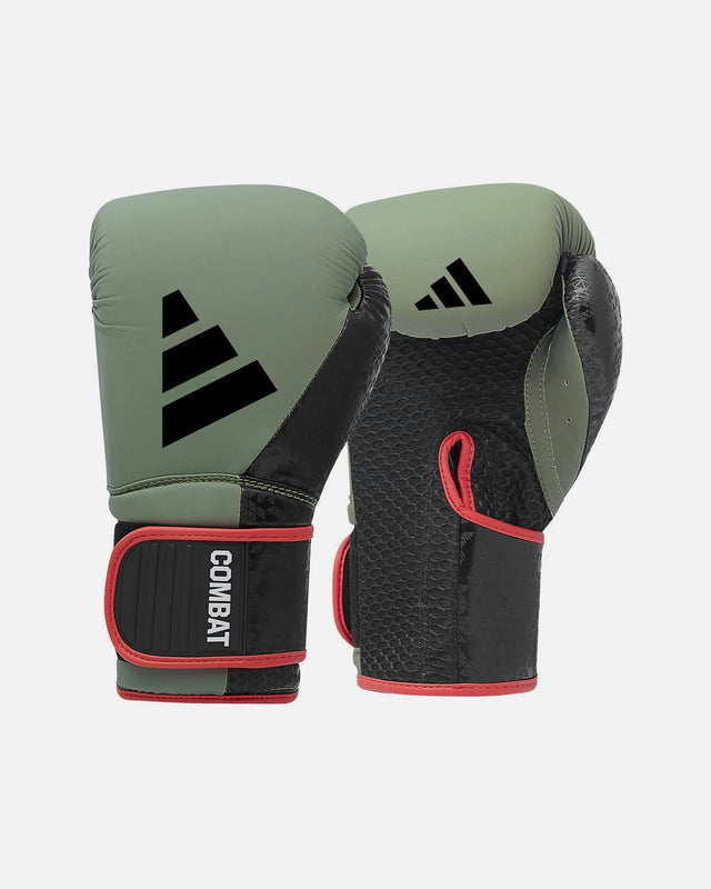 Gants de boxe Adidas Combat 50 – Vert/Noir