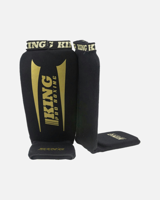 King Pro Boxing Benskydd AMSG Pro – Svart