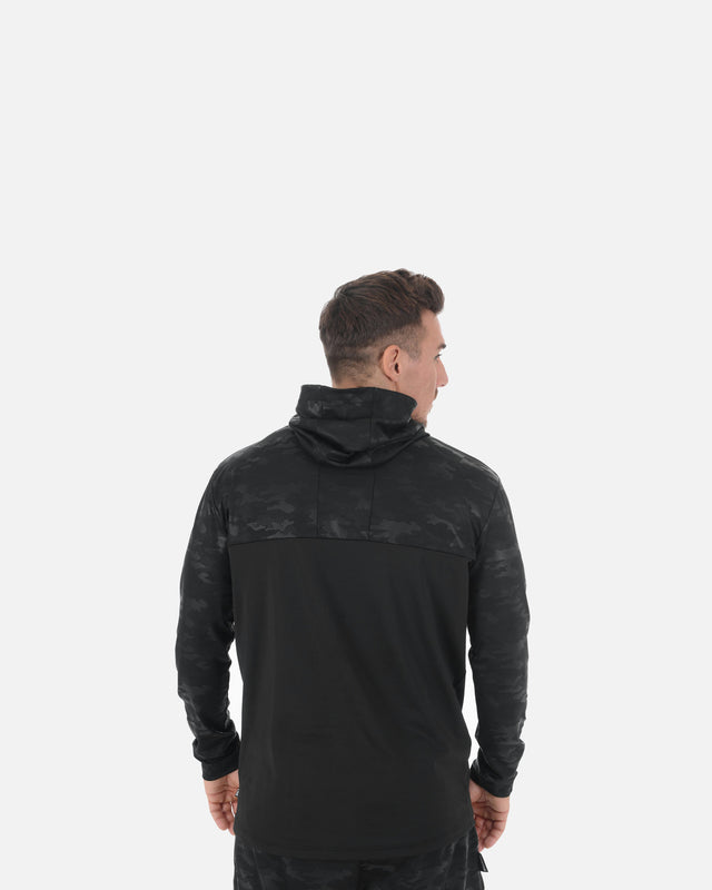 Phantom Athletics Hoodie Shadow - Sort/Camo